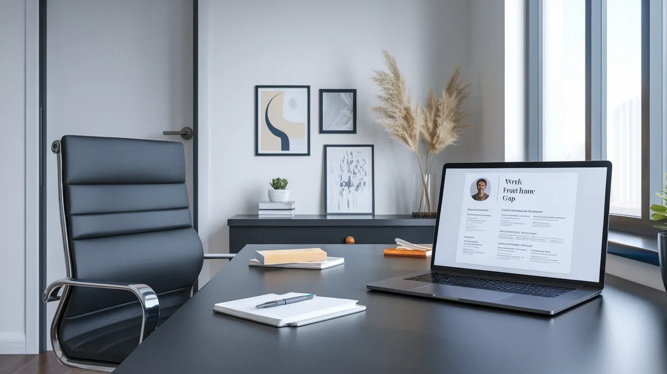 how to explain a work from home gap on your resume