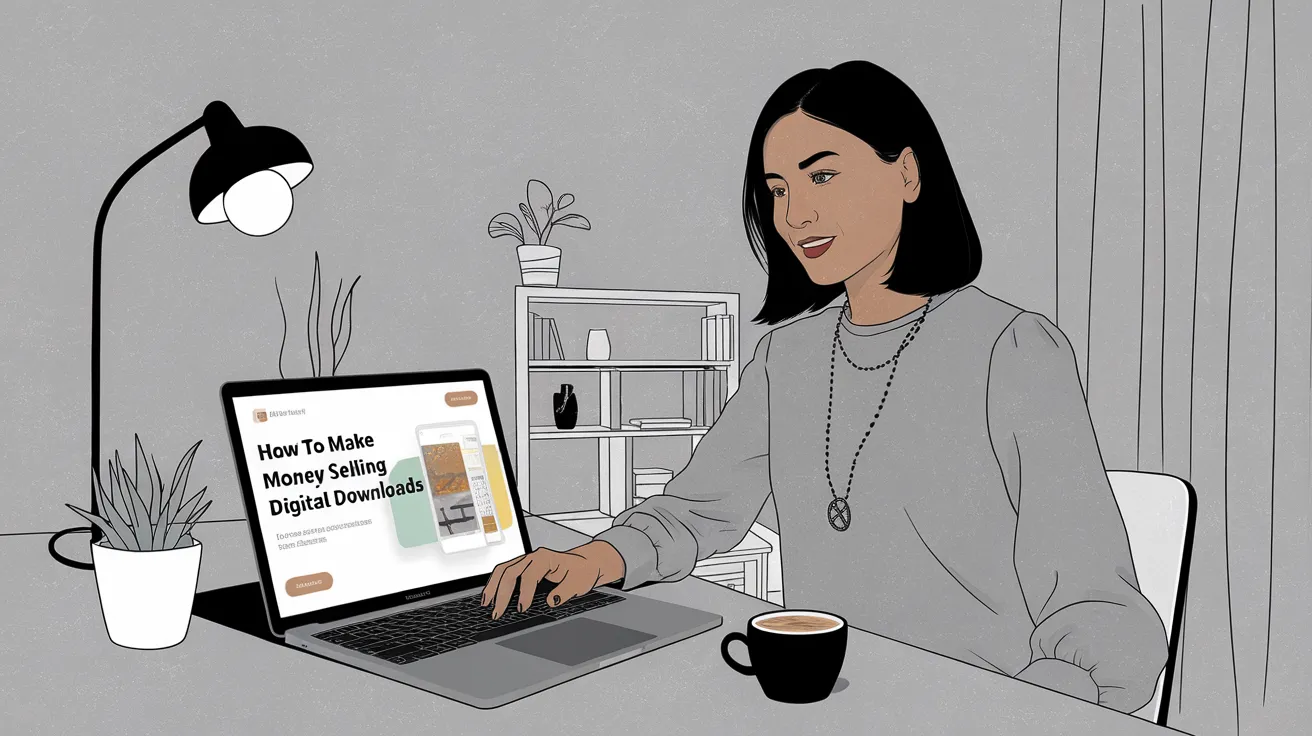 how to make money selling digital downloads